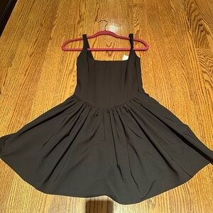 Zara Black Mini Corset Dress (NWT)